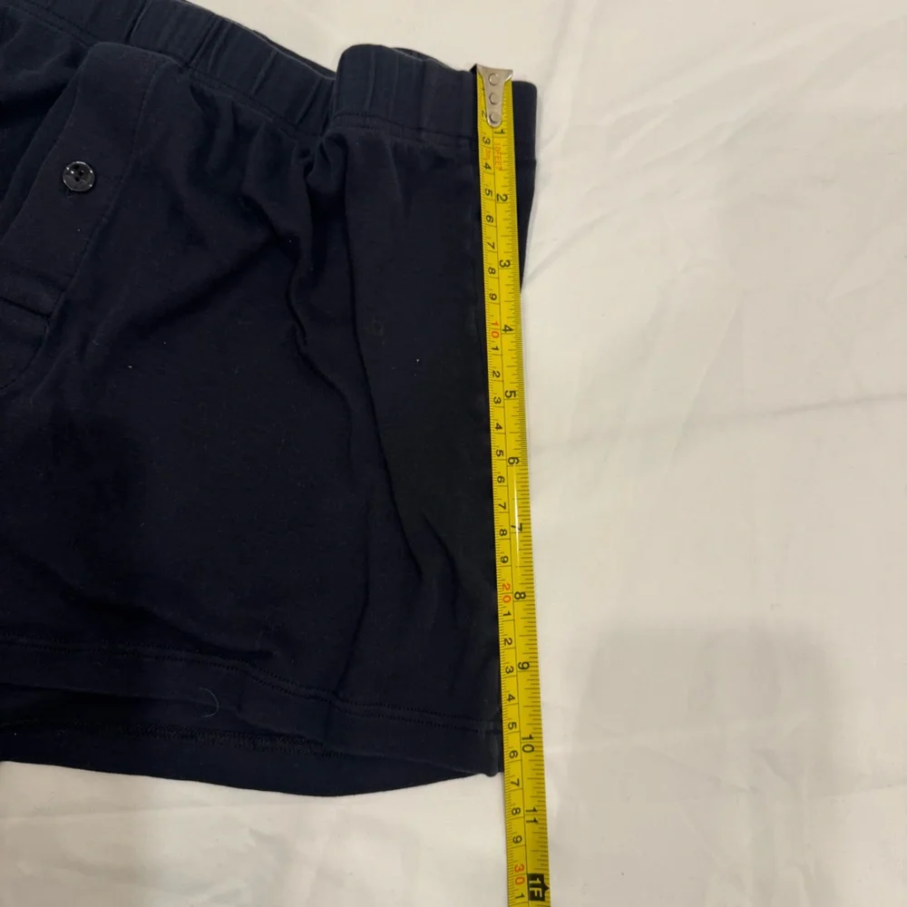 Hanro Sea Island Cotton Knit Boxers Shorts Black Size Small Luxury Underwear
